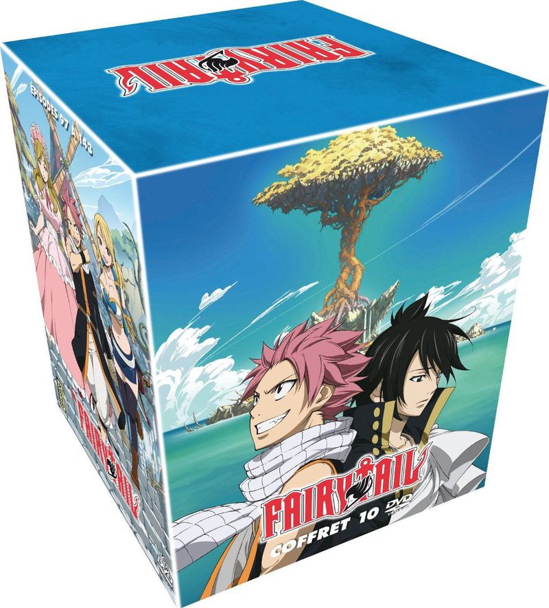 Fairy Tail - Saison 3 - Intgrale - 47 pisodes - 10 DVD