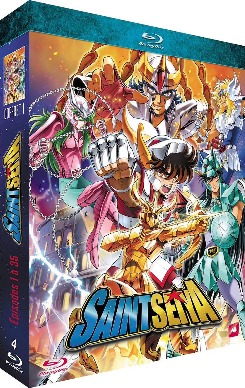 Saint Seiya (Les Chevaliers du Zodiaque) - Partie 1 - Coffret Blu-ray - Non censur�e