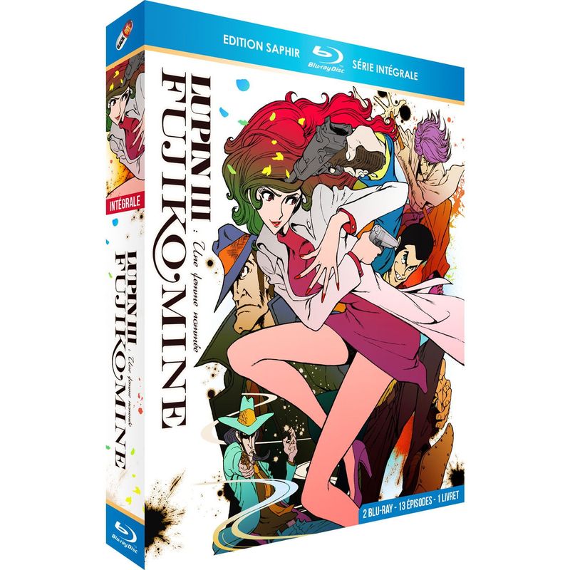 IMAGE 2 : Lupin 3 : Une femme nomme Fujiko Mine - Intgrale - Coffret Blu-ray + Livret - Edition Saphir