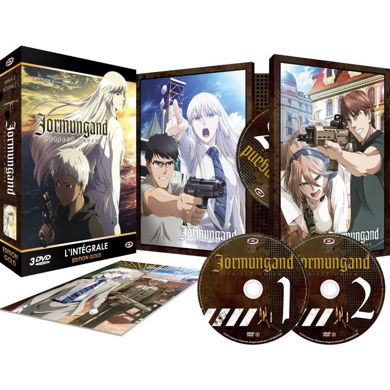 IMAGE 3 : Jormungand - Intgrale des 2 saisons - Edition Gold - Coffret DVD + 2 livrets