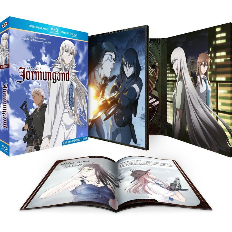 IMAGE 2 : Jormungand - Intgrale des 2 Saisons - Edition Saphir - 2 Coffrets Blu-ray + 2 livrets