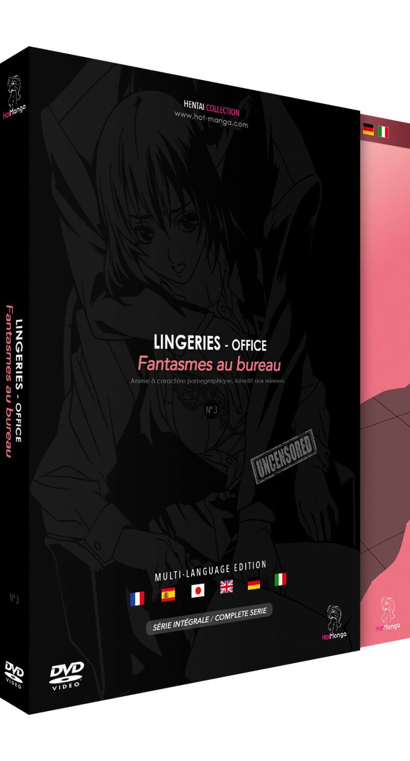 IMAGE 3 : Lingeries : Fantasmes au bureau - Intgrale (3 OAV) - DVD - Version non censure - Hentai