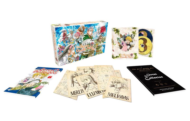 Seven Deadly Sins - Saison 1 - Edition collector limite - Coffret A4 Blu-ray