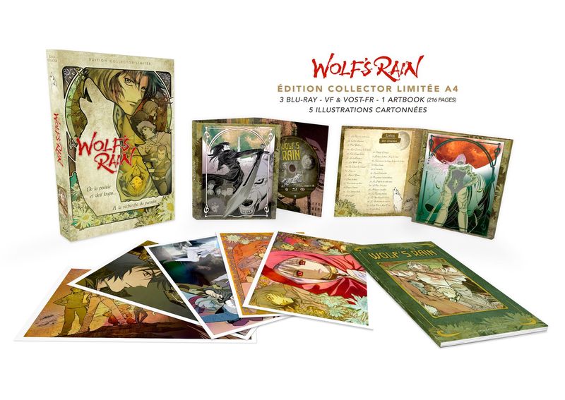 Wolf's Rain - Intgrale - Edition collector limite - Coffret A4 Blu-ray