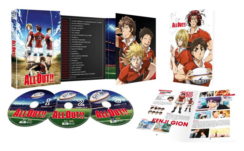 All Out ! - Intgrale - Coffret Blu-ray + livret