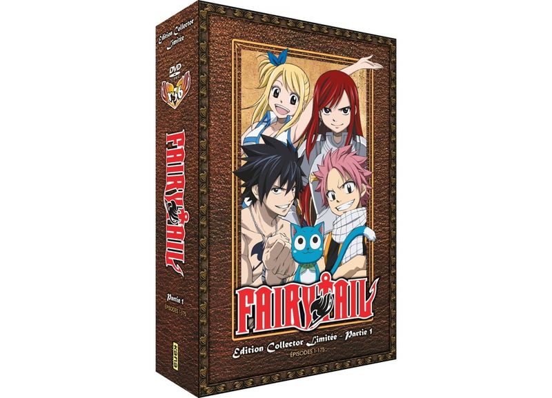 IMAGE 2 : Fairy Tail - Partie 1 (Saisons 1  4) - Edition Collector Limite - Coffret A4 DVD - 175 Eps.