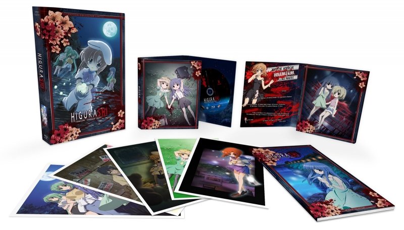 Higurashi : Hinamizawa, le village maudit - Intgrale (2 saisons + 5 OAV) - Edition collector limite - Coffret A4 Blu-ray