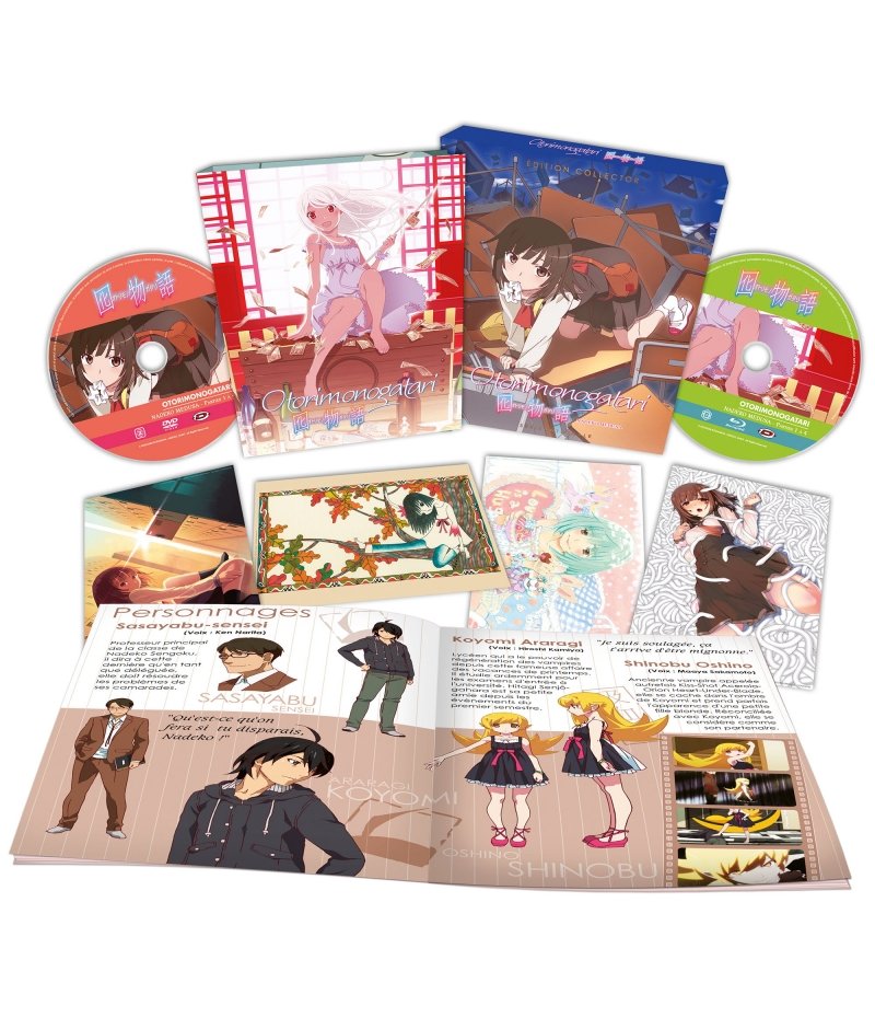 IMAGE 3 : Otorimonogatari - Intgrale (3me Arc de Monogatari s2) - Combo DVD + Blu-ray