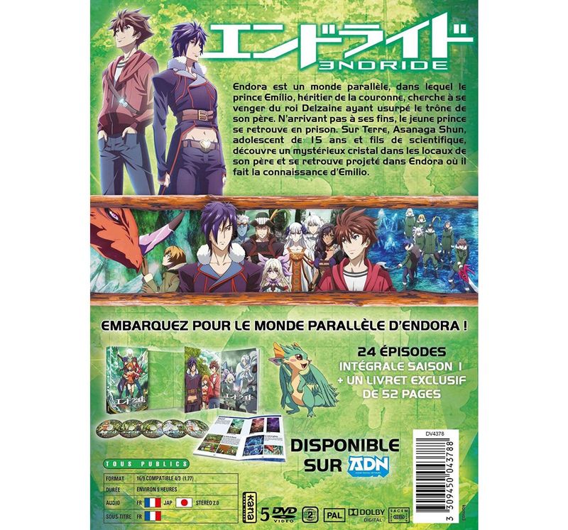 IMAGE 3 : Endride - Intgrale - Coffret DVD + Livret