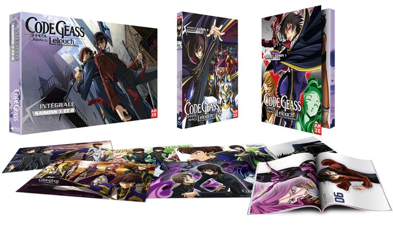 Code Geass : Lelouch of the Rebellion - Intgrale (Saison 1 et 2) - Edition limite - Coffret Blu-ray