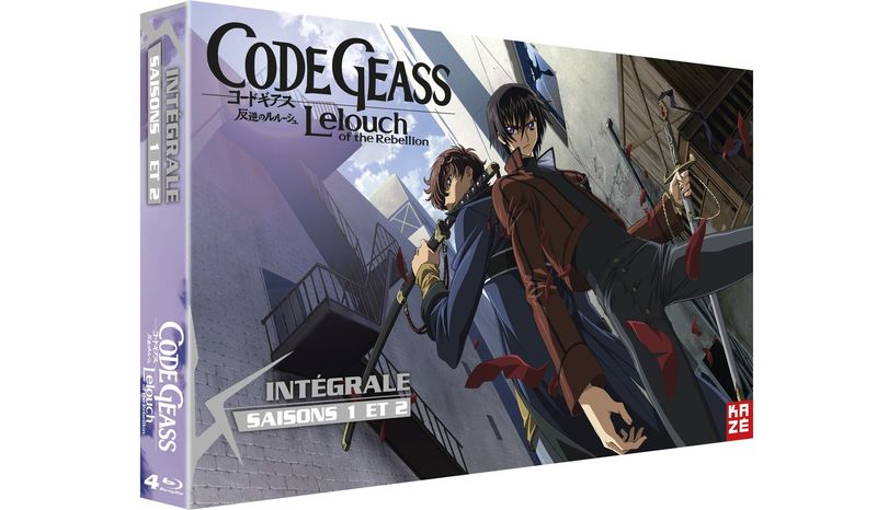 IMAGE 2 : Code Geass : Lelouch of the Rebellion - Intgrale (Saison 1 et 2) - Edition limite - Coffret Blu-ray