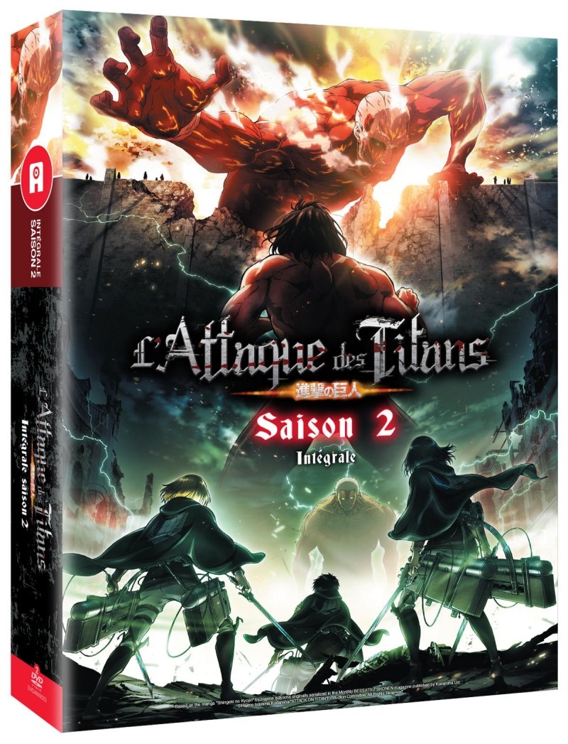 L'Attaque des Titans - Saison 2 - Coffret DVD