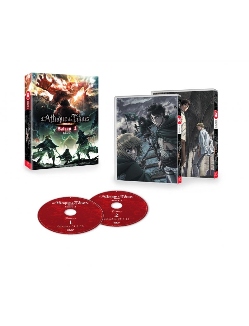 IMAGE 2 : L'Attaque des Titans - Saison 2 - Coffret DVD