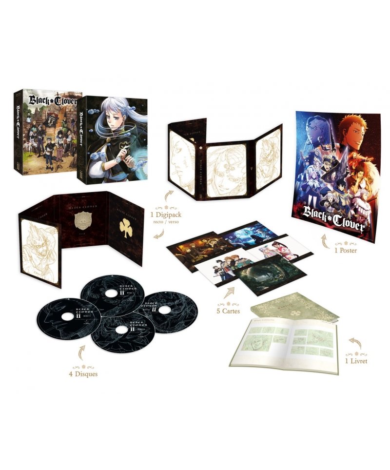 IMAGE 3 : Black Clover - Saison 1 - Partie 2 - Edition Collector - Coffret Blu-ray