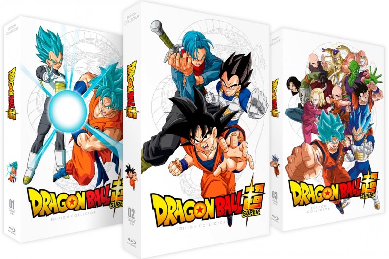 Dragon Ball Super - Intgrale - Edition Collector - Pack 3 Coffrets A4 Blu-ray