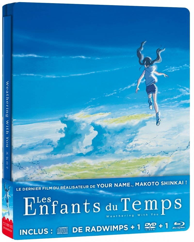 Les Enfants du Temps - Film - Edition Steelbook - Combo Blu-ray + DVD