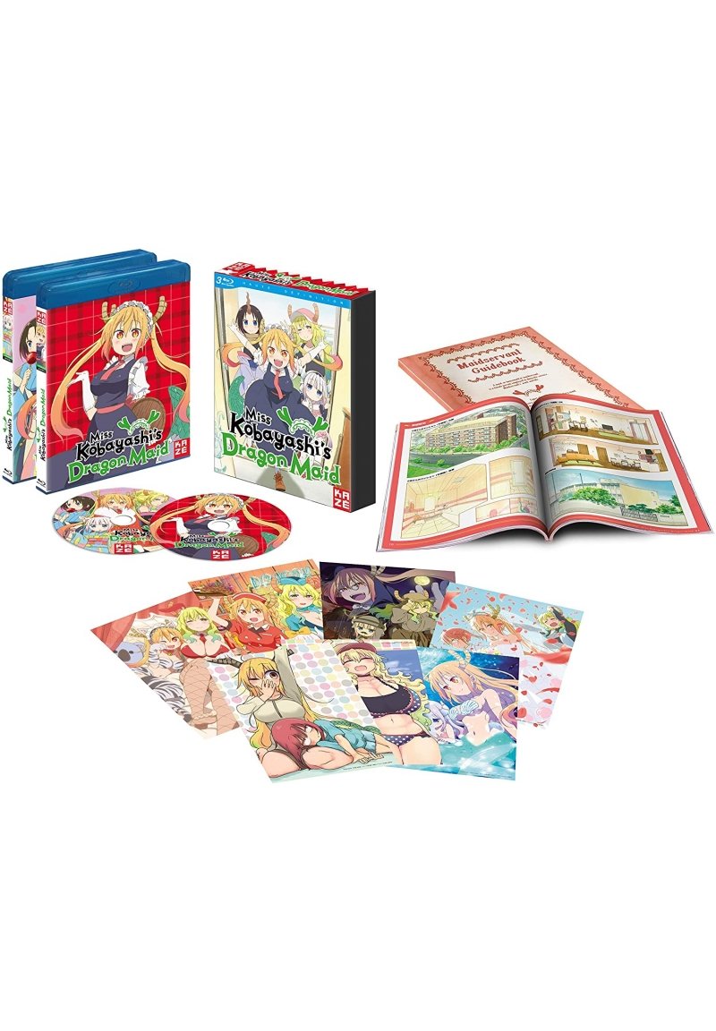 IMAGE 2 : Miss kobayashi's Dragon Maid - Saison 1 - Coffret Blu-ray