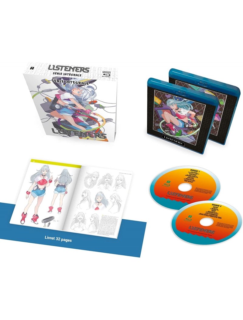 IMAGE 2 : Listeners - Intgrale - Coffret Blu-ray