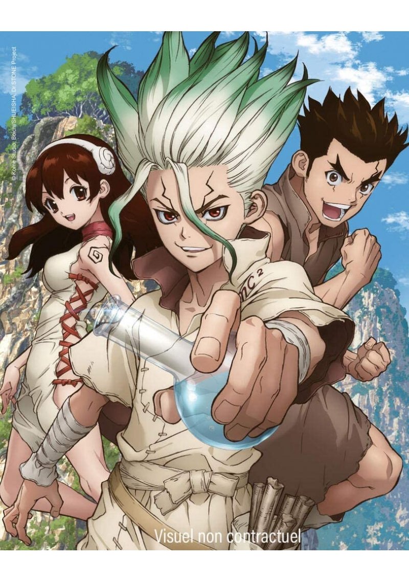 IMAGE 7 : Dr. Stone - Saison 1 - Coffret Blu-ray