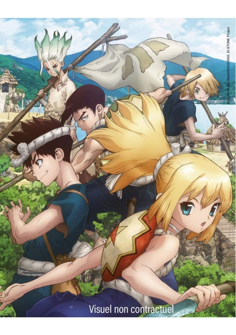 IMAGE 8 : Dr. Stone - Saison 1 - Coffret Blu-ray