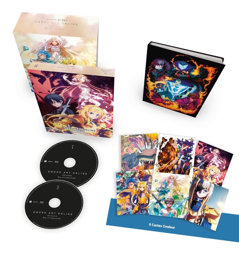 IMAGE 3 : Sword Art Online : Alicization - War of Underworld - Partie 1 - Coffret Blu-ray Collector