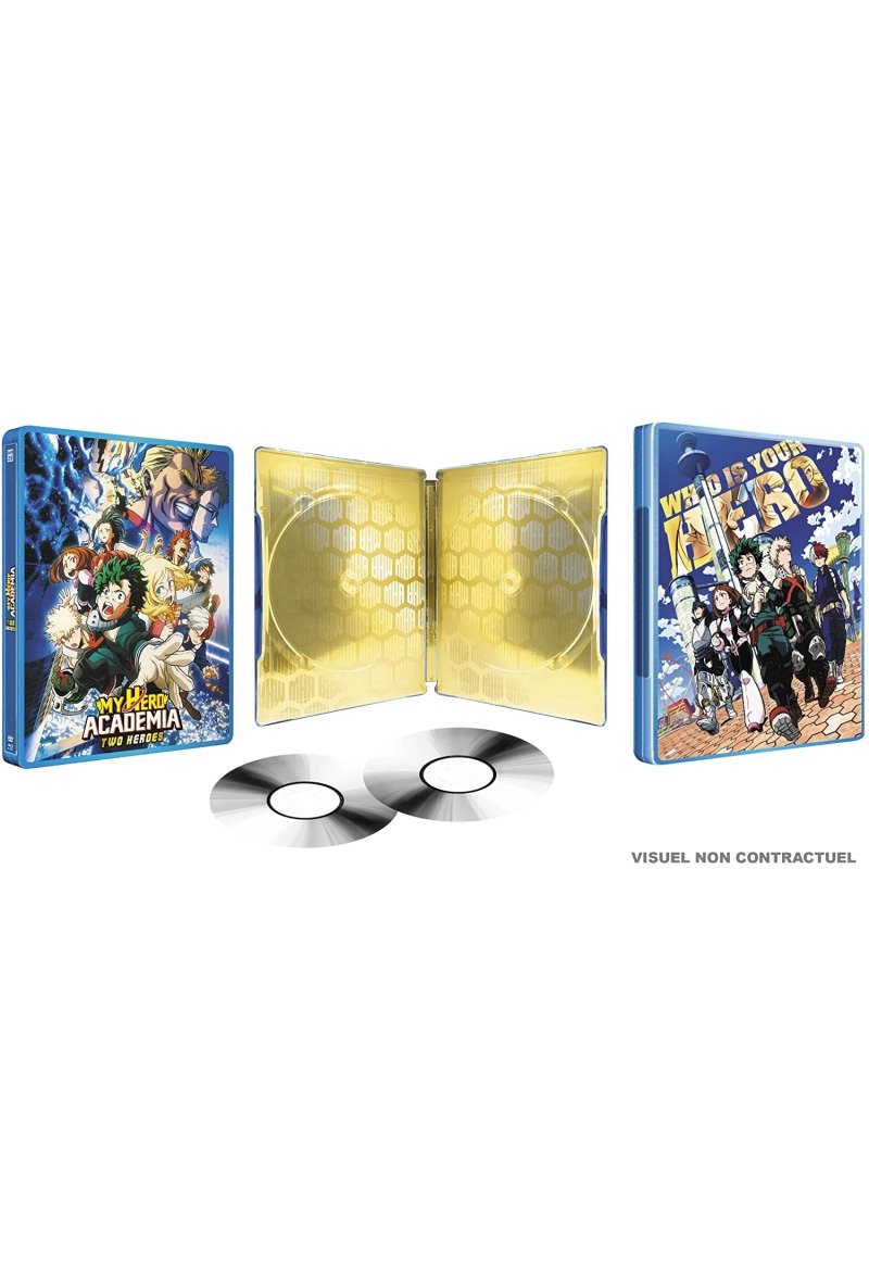 IMAGE 2 : My Hero Academia : Two Heroes - Film 1 - Steelbook - Comblo Blu-ray + DVD