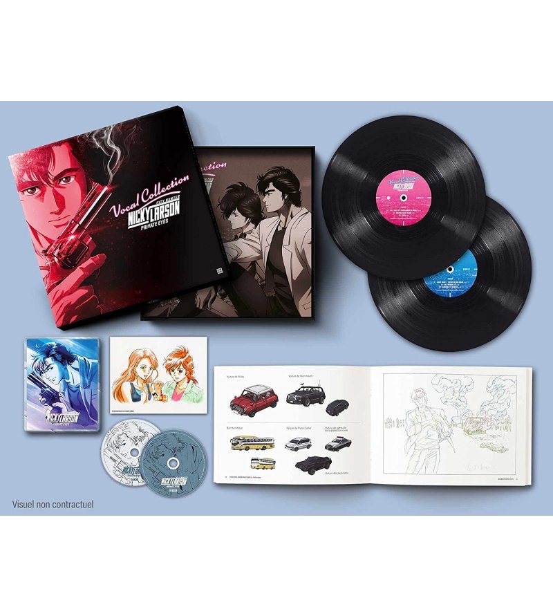 IMAGE 2 : Nicky Larson : Private Eyes - Film - Edition Collector Steelbook - Comblo Blu-ray + DVD + 2 Vinyles + livret