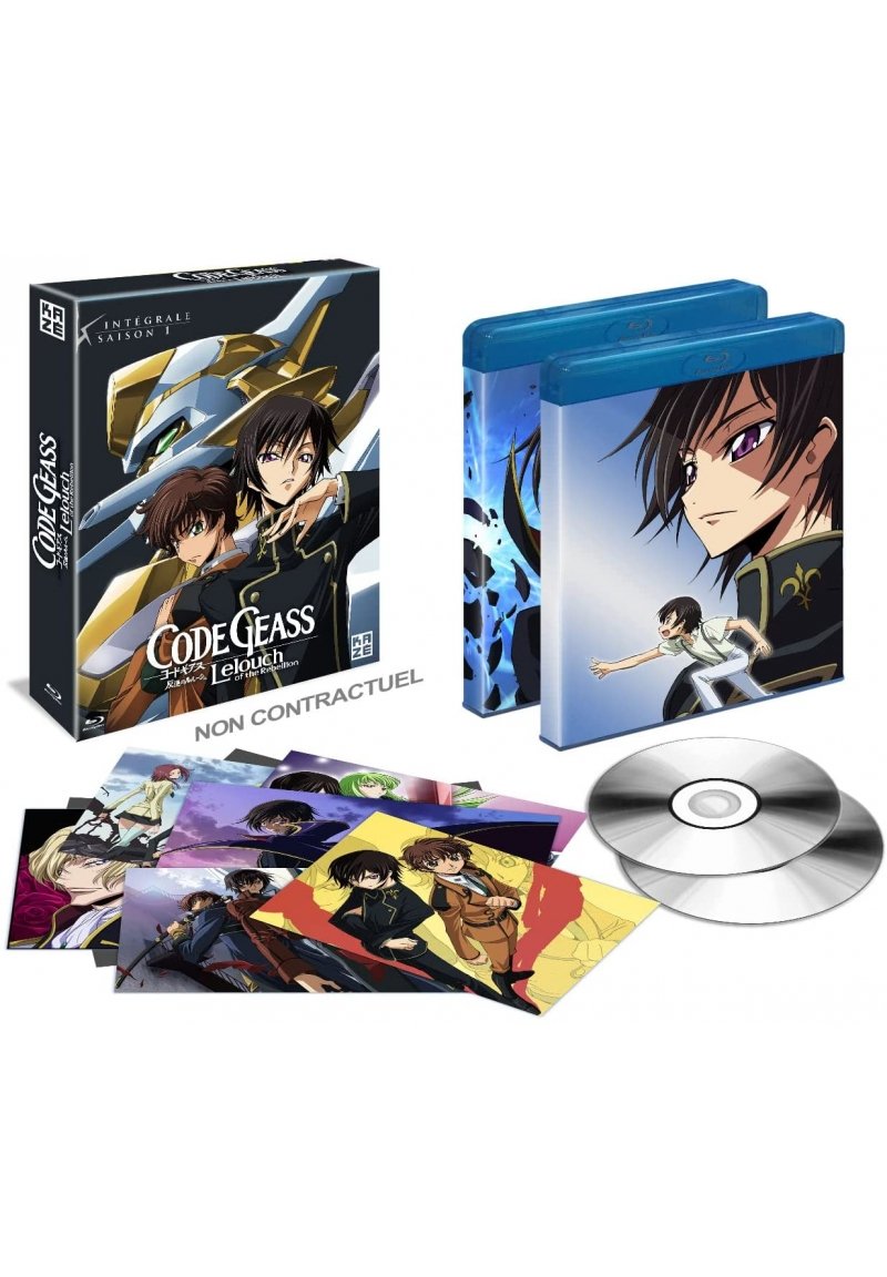 IMAGE 2 : Code Geass - Saison 1 - Coffret Blu-ray (Edition 2022)