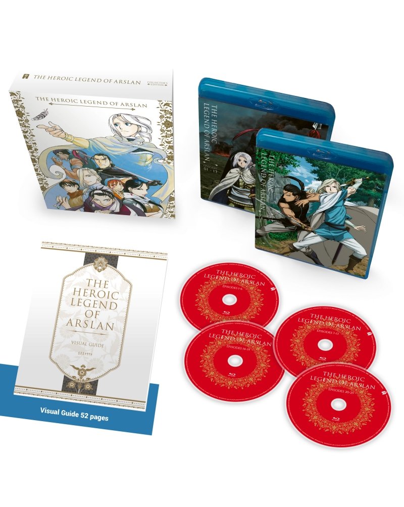 IMAGE 3 : The Heroic Legend of Arslan - Intgrale - Coffret Blu-ray