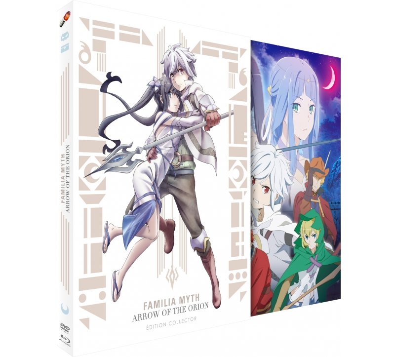 IMAGE 3 : DanMachi: Familia Myth - Film : Arrow of the Orion - Collector DVD + Blu-ray