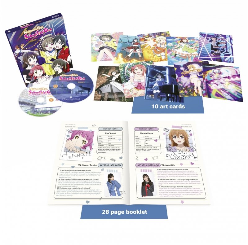 IMAGE 3 : Love Live! Nijigasaki High School Idol Club - Saison 1 - Edition Collector - Coffret DVD