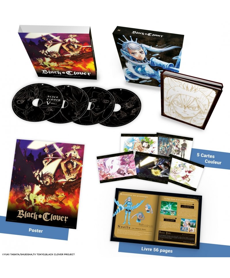 IMAGE 2 : Black Clover - Saison 3 - Partie 1 - Edition Collector - Coffret Blu-ray