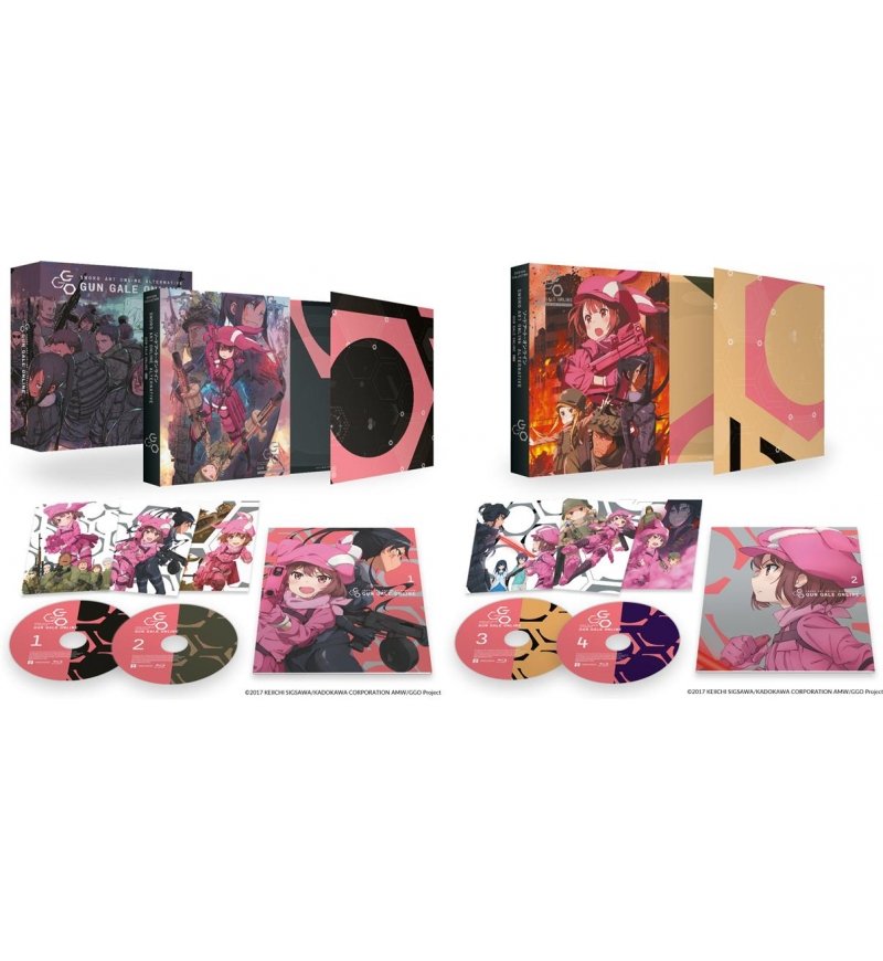 IMAGE 2 : Sword Art Online : Alternative Gun Gale Online - Intgrale - Edition Collector - Coffret Blu-ray