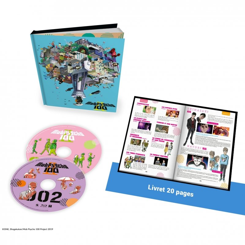 IMAGE 2 : Mob Psycho 100 - Saison 2 - Edition Collector - Coffret Blu-ray