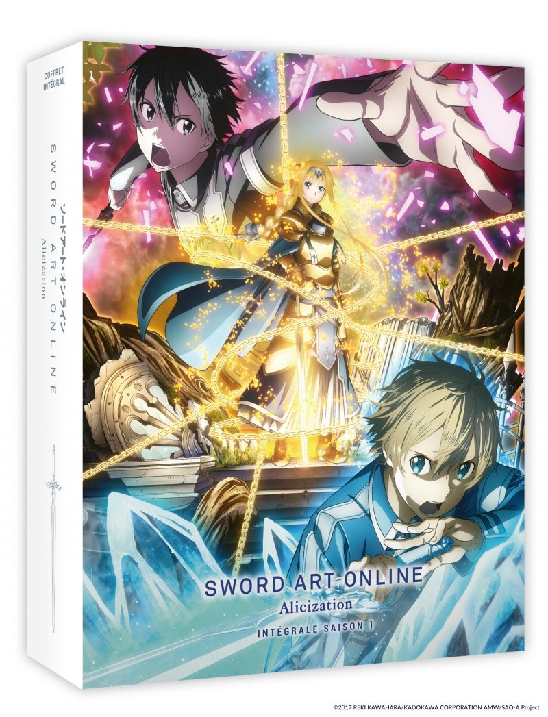 Sword Art Online Alicization - Saison 1 - Coffret Blu-ray