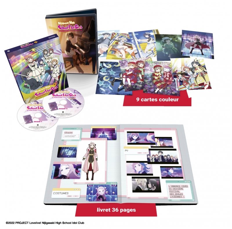 IMAGE 3 : Love Live! Nijigasaki High School Idol Club - Saison 2 - Edition Collector - Coffret DVD