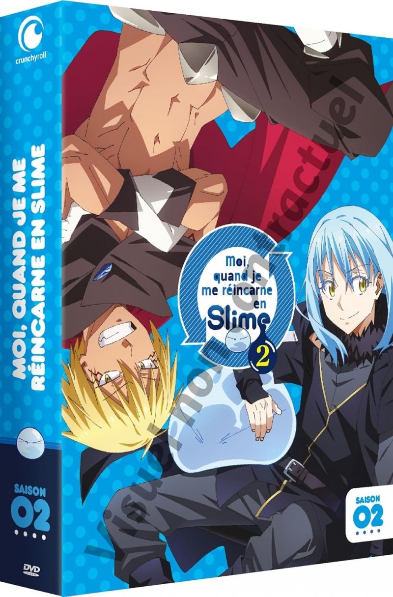 Moi Quand Je me rincarne en Slime - Saison 2 - Coffret DVD