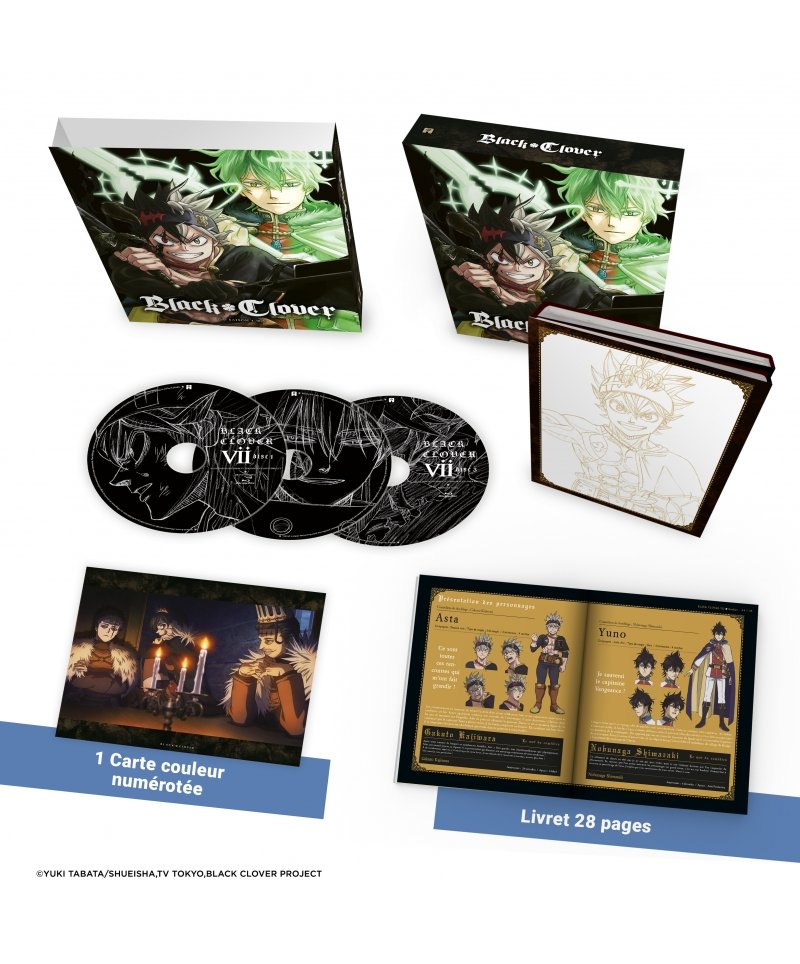 IMAGE 2 : Black Clover - Saison 4 - Edition Collector - Coffret Blu-ray