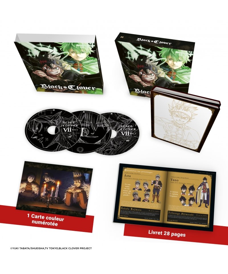 IMAGE 2 : Black Clover - Saison 4 - Edition Collector - Coffret DVD