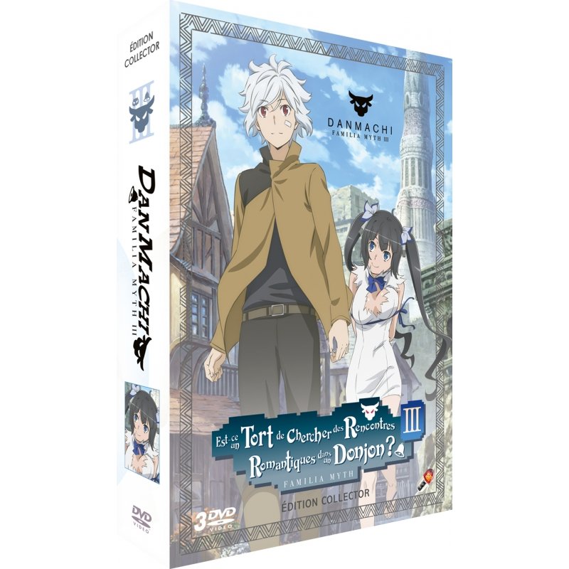 IMAGE 3 : DanMachi : Familia Myth - Saison 3 - Edition Collector - Coffret DVD