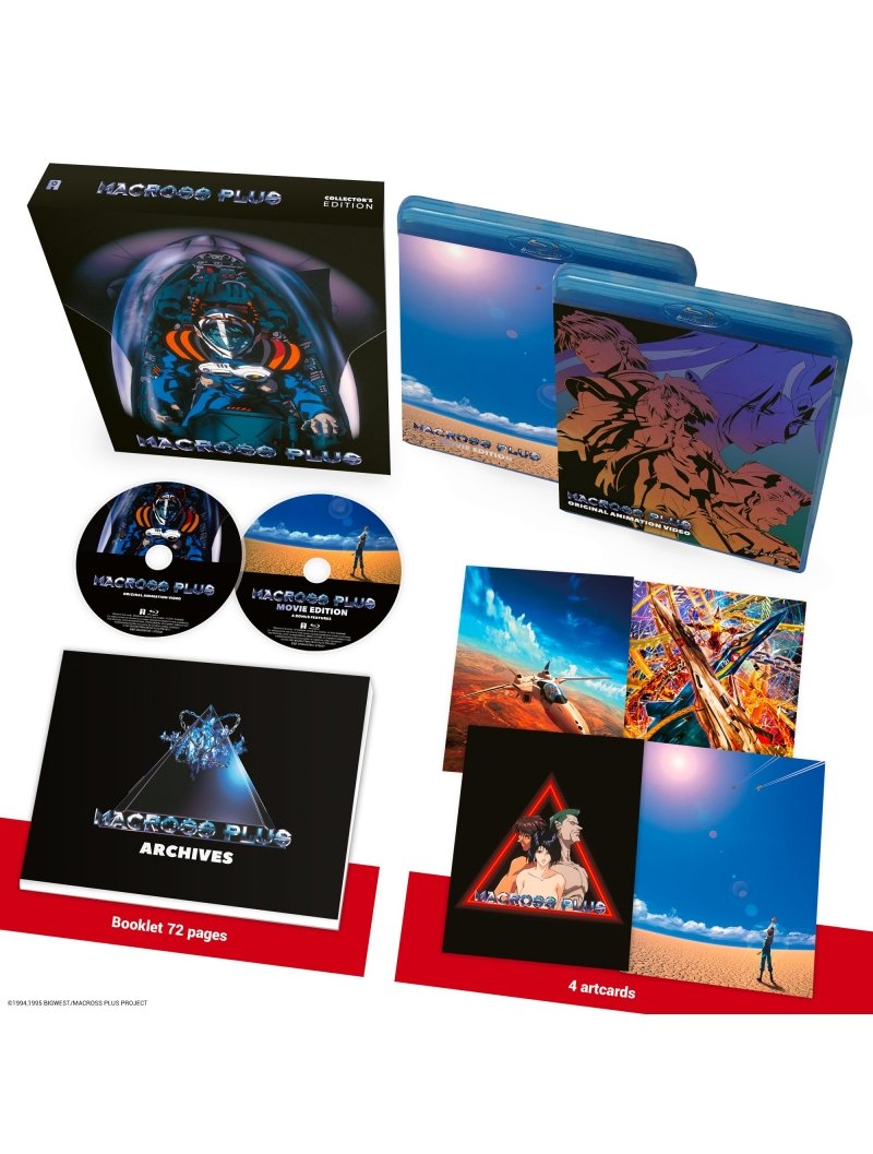 IMAGE 3 : Macross Plus - OAV + Film - Edition Collector - Blu-Ray