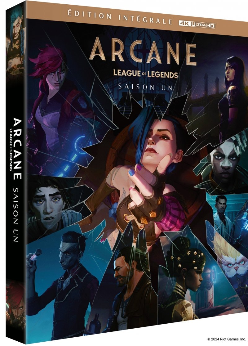 Arcane : League of Legends - Saison 1 - Blu-ray 4K