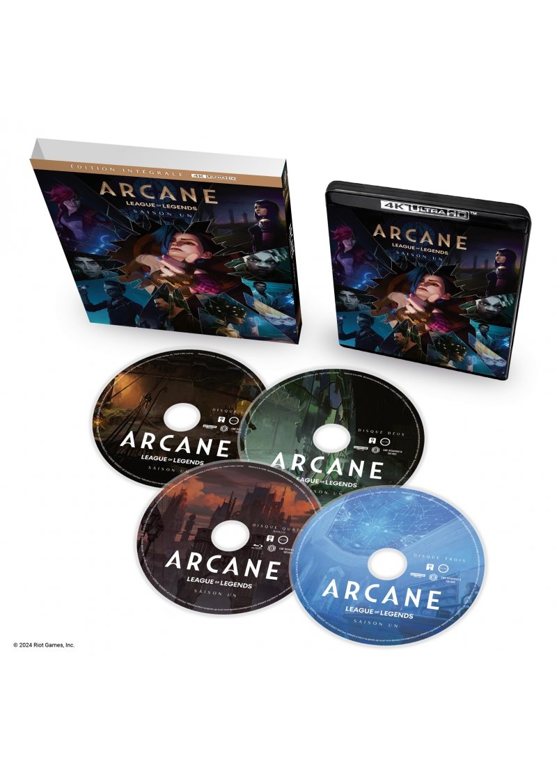 IMAGE 3 : Arcane : League of Legends - Saison 1 - Blu-ray 4K