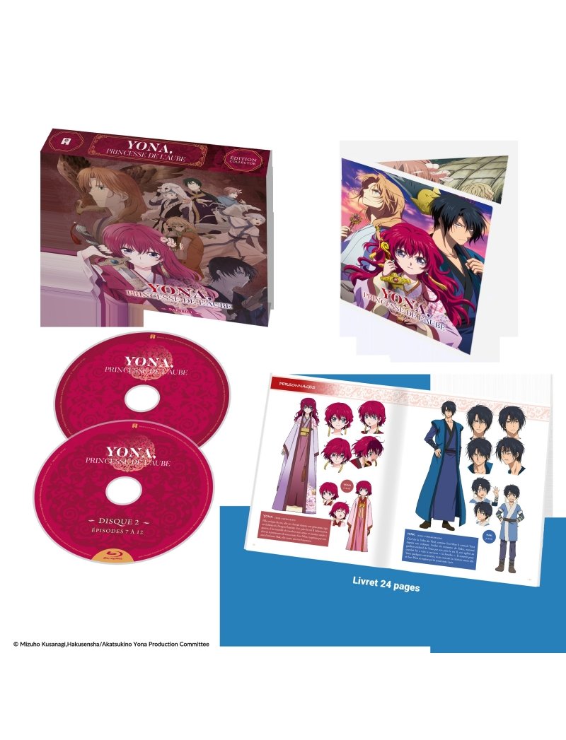 IMAGE 3 : Yona, Princesse de l'Aube - Partie 1 - Edition Collector - Coffret Blu-ray