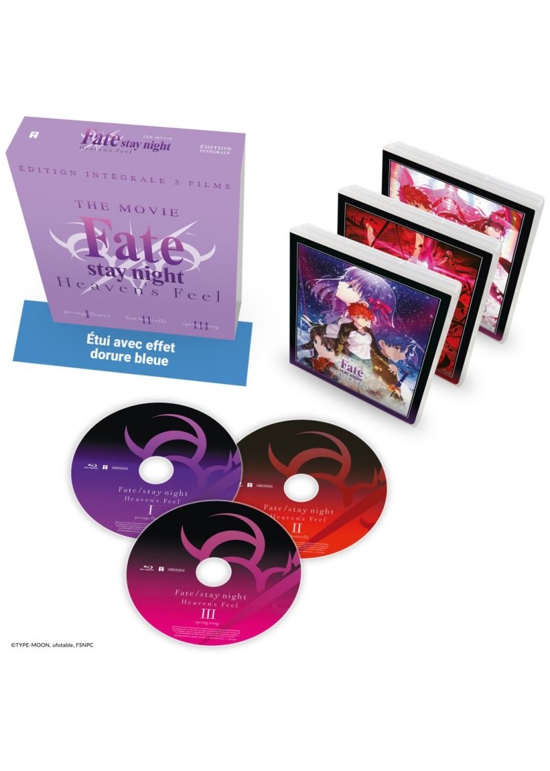 IMAGE 3 : Fate/Stay Night : Heaven's Feel - Intégrale 3 films (2025) - Blu-ray