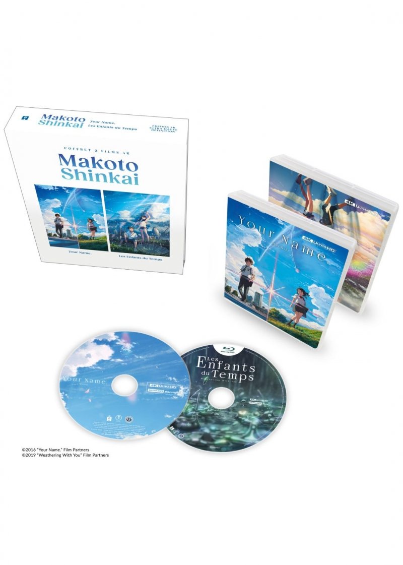 IMAGE 2 : Makoto Shinkai : Your Name + Les Enfants du temps (2025) - 4K UHD