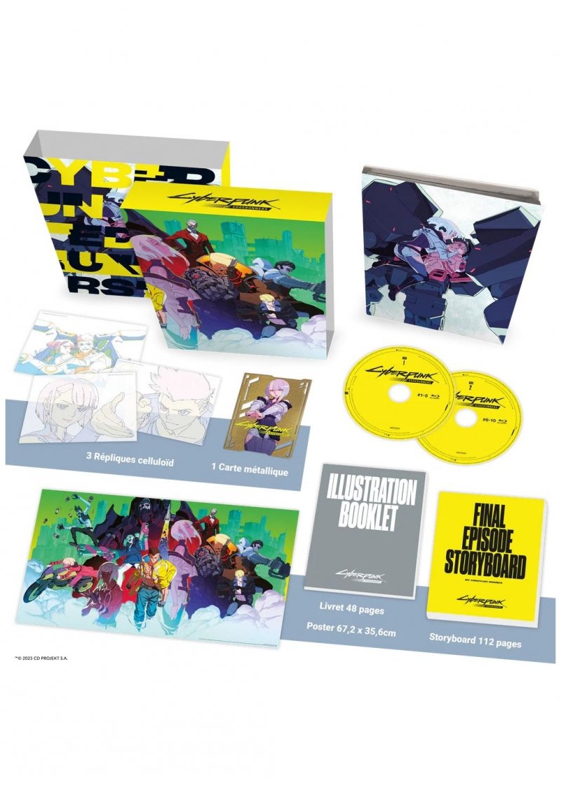 IMAGE 2 : Cyberpunk Edgerunners - Intégrale - Édition Deluxe Blu-ray