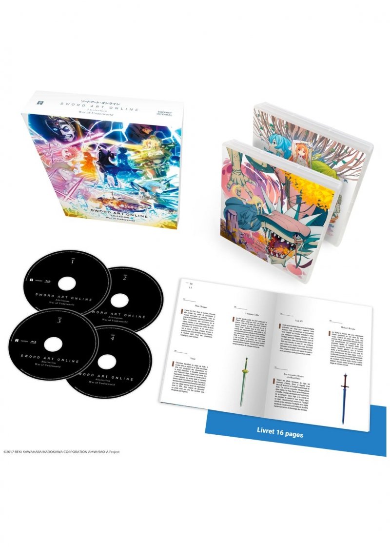 IMAGE 3 : Sword Art Online : Alicization - Edition Collector - Saison 2 - Coffret Blu-ray