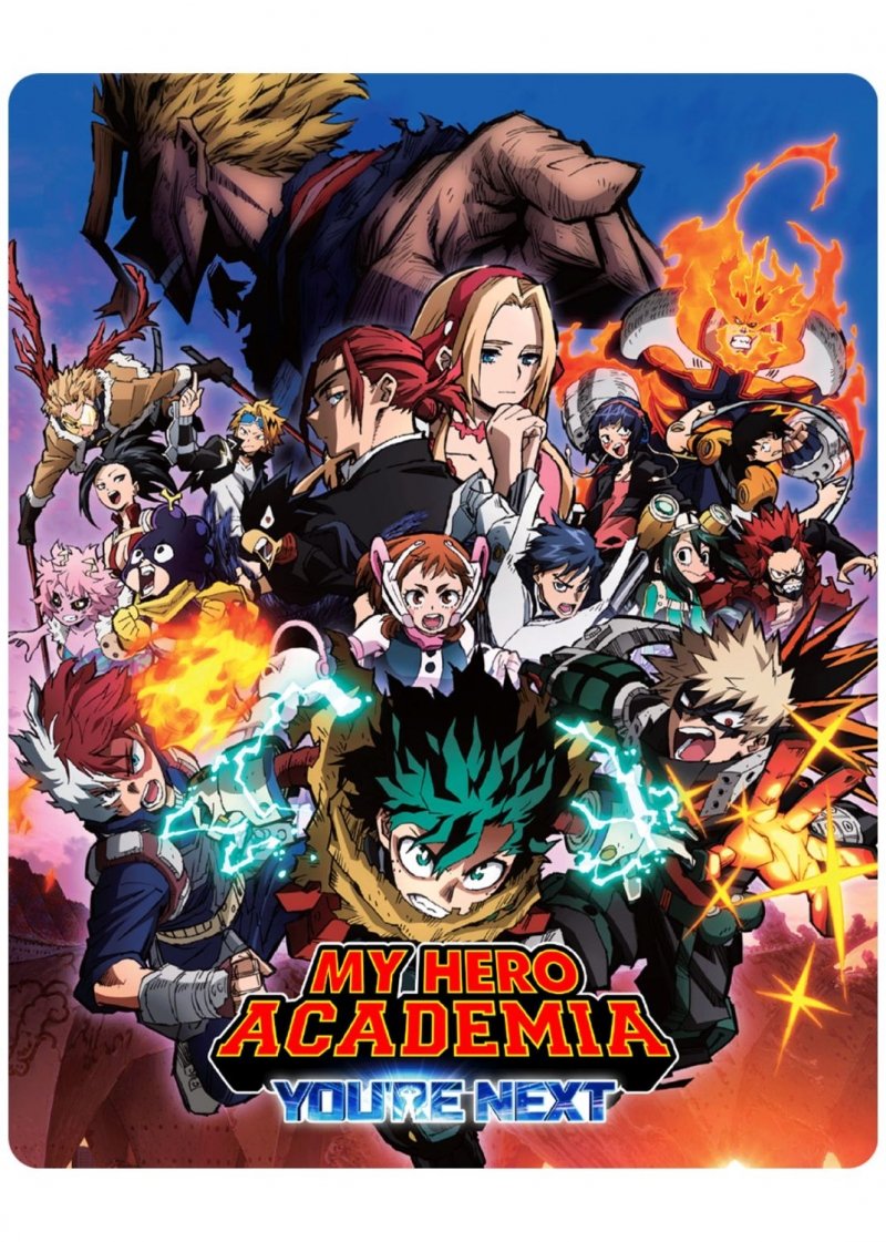 IMAGE 2 : My Hero Academia : You're Next - Film - Steelbook - Comblo Blu-ray + DVD