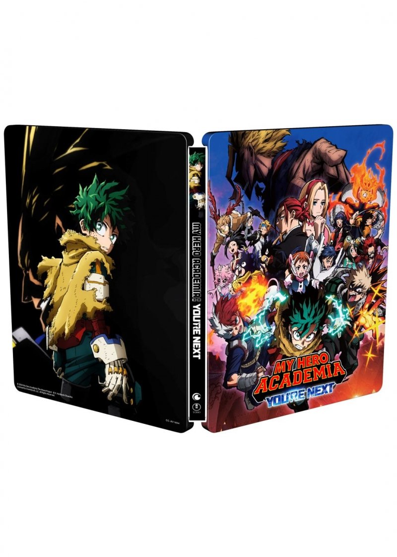 IMAGE 5 : My Hero Academia : You're Next - Film - Steelbook - Comblo Blu-ray + DVD